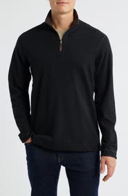Johnston & Murphy Icon Reversible Quarter Zip