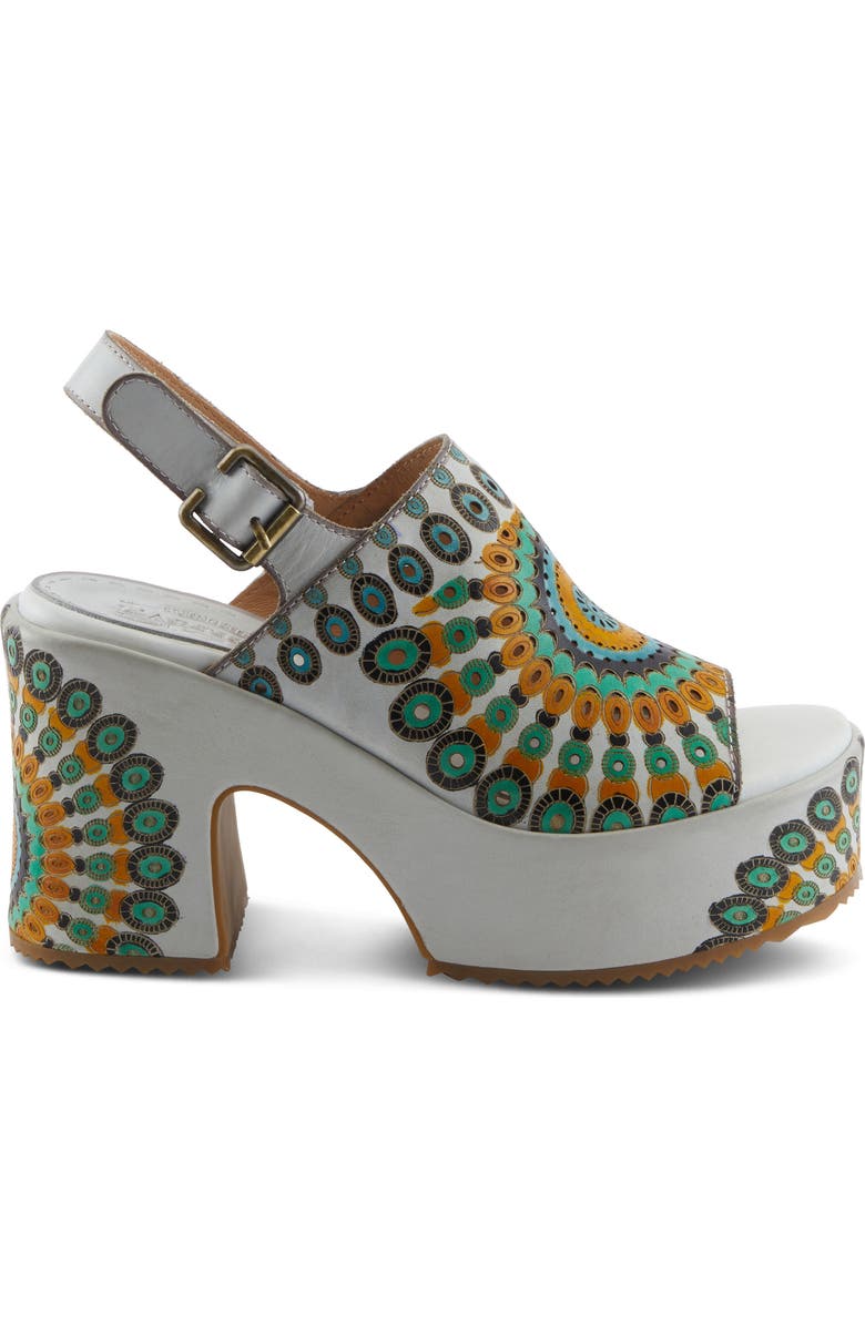 L'Artiste by Spring Step Stevienix Slingback Platform Sandal, Alternate, color,