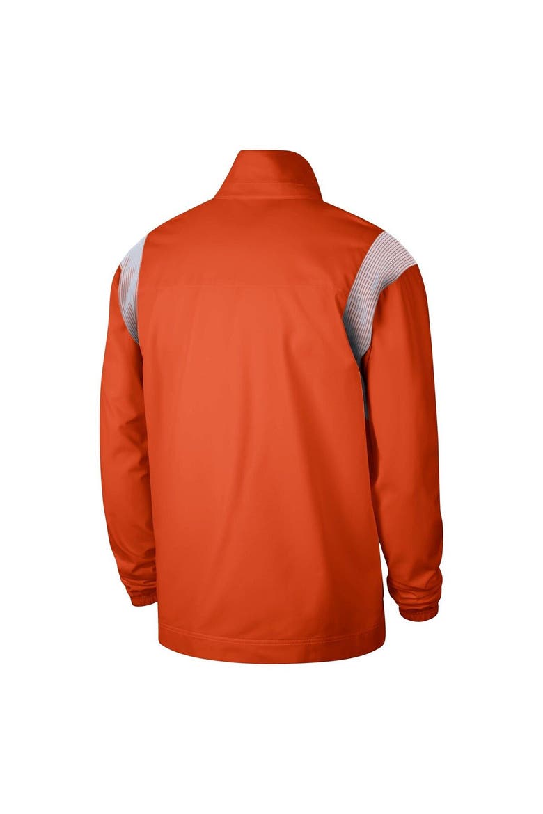 Men's Nike Orange Clemson Tigers Woven Full-Zip Jacket, Alternate, color, Orange