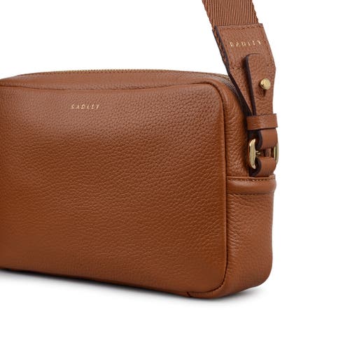 Radley Tavistock Mini Zip Around Crossbody Bag In Sand