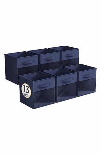 6-Pack Window Collapsible Storage Bins