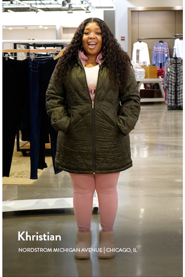 Quilted Water Resistant Coat video