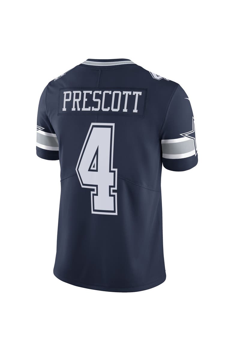 Men's Nike Dak Prescott Navy Dallas Cowboys Vapor Limited Player Jersey, Alternate, color, Navy