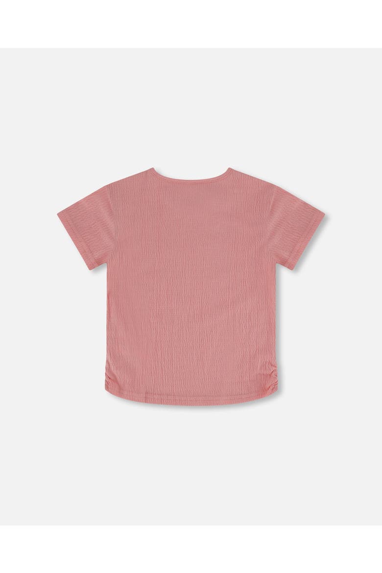 Baby Girl's Crinkle Jersey Top Silver Pink, Alternate, color, Silver Pink