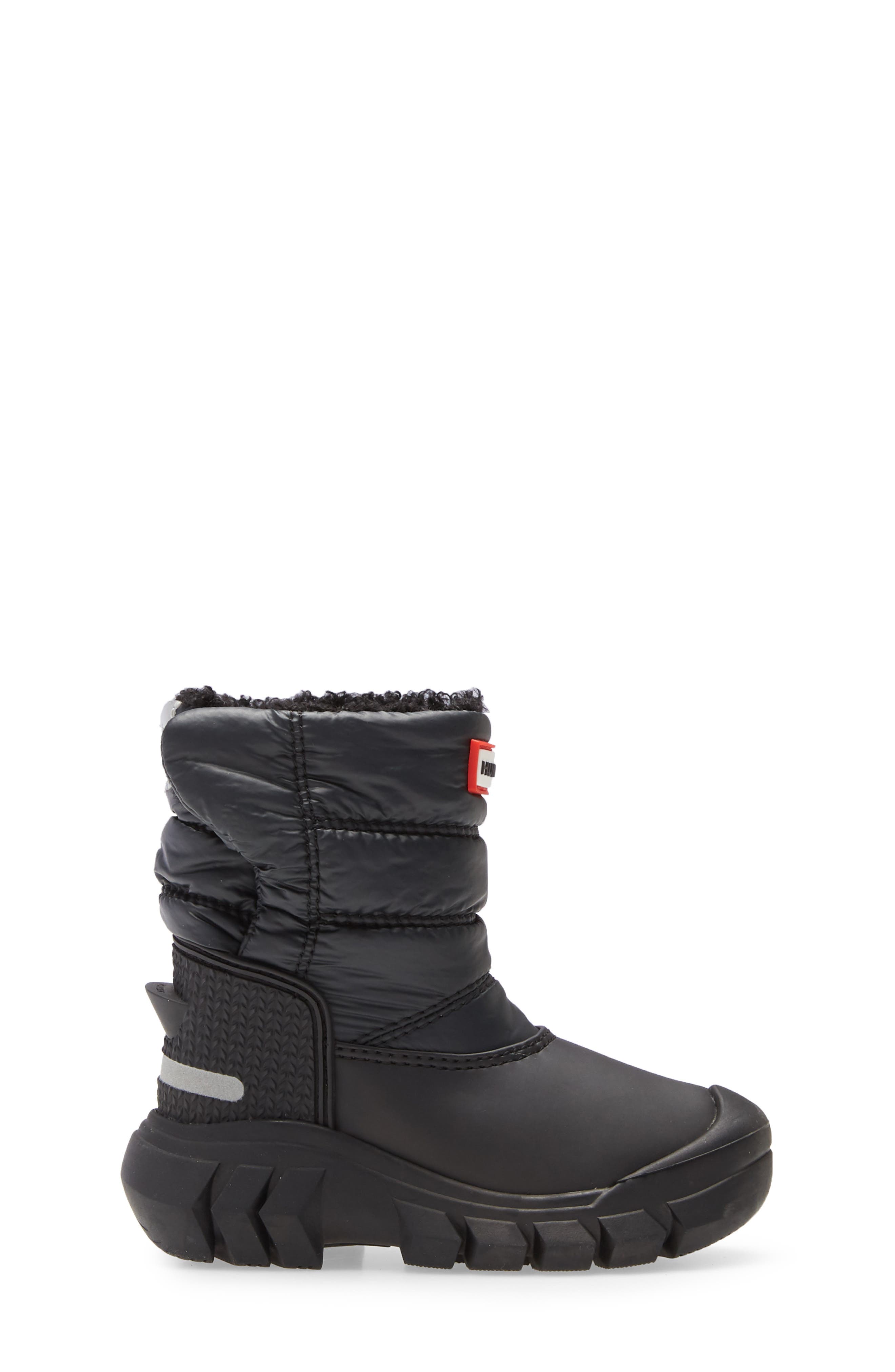 Hunter Original Fleece Lined Waterproof Boot, Alternate, color, 