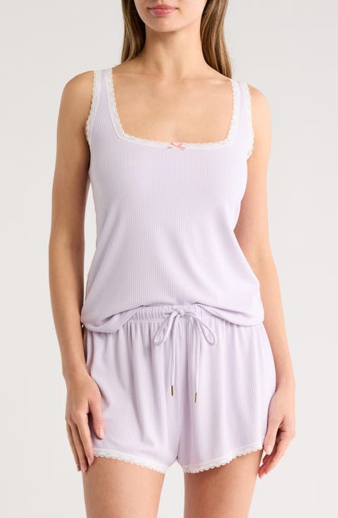 Wide Rib Short Pajamas