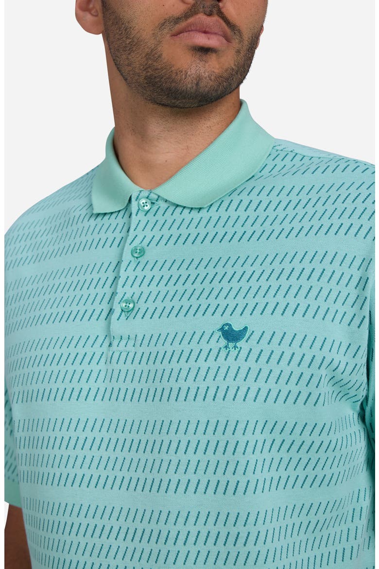 Thread the Needle Jacquard Polo, Alternate, color, THREAD THE NEEDLE - SHAMROCK