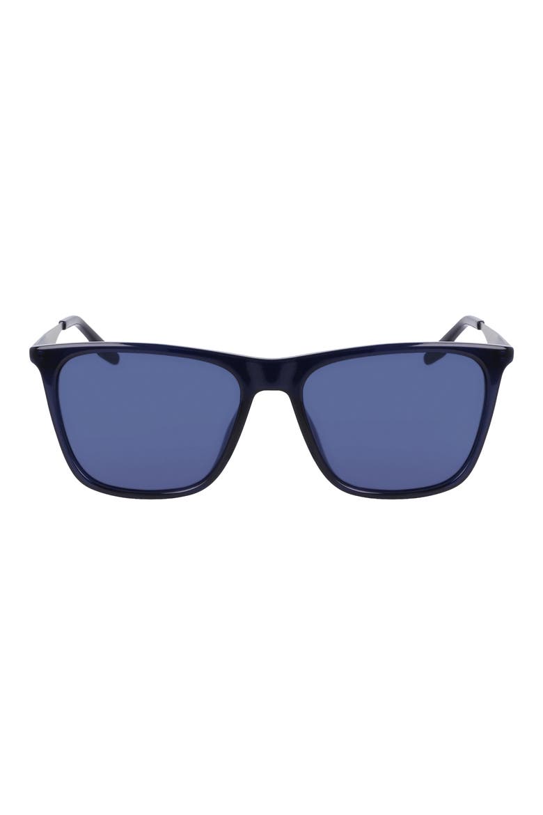 Elevate 56mm Square Sunglasses, Main, color, CRYSTAL OBSIDIAN