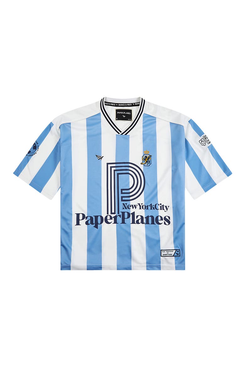Striped Football Jersey, Alternate, color, MULTI