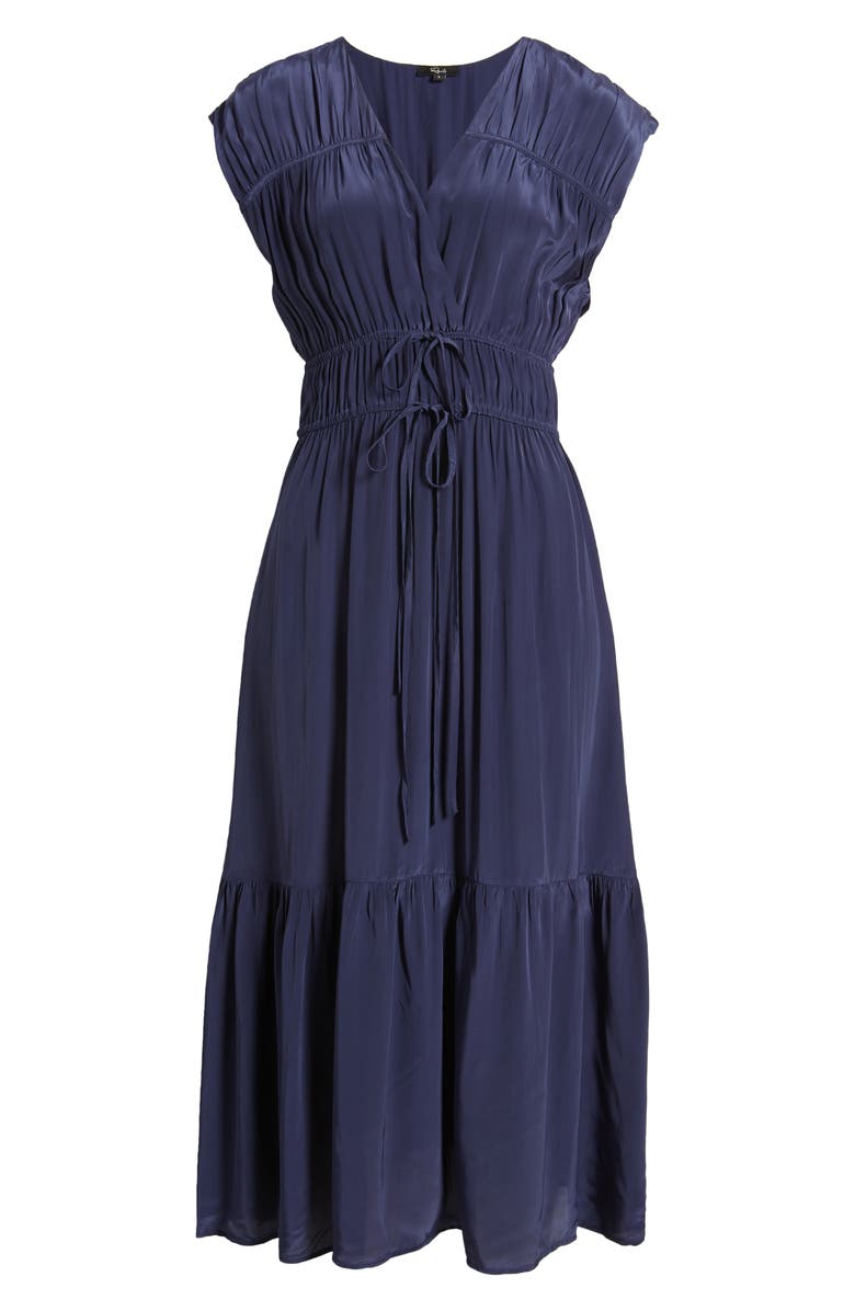 Rails Aletta Tie Waist Midi Dress, Alternate, color,
