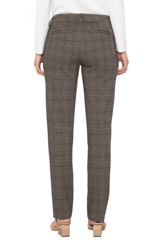Liverpool Los Angeles Kelsey Knit Trousers In Brown