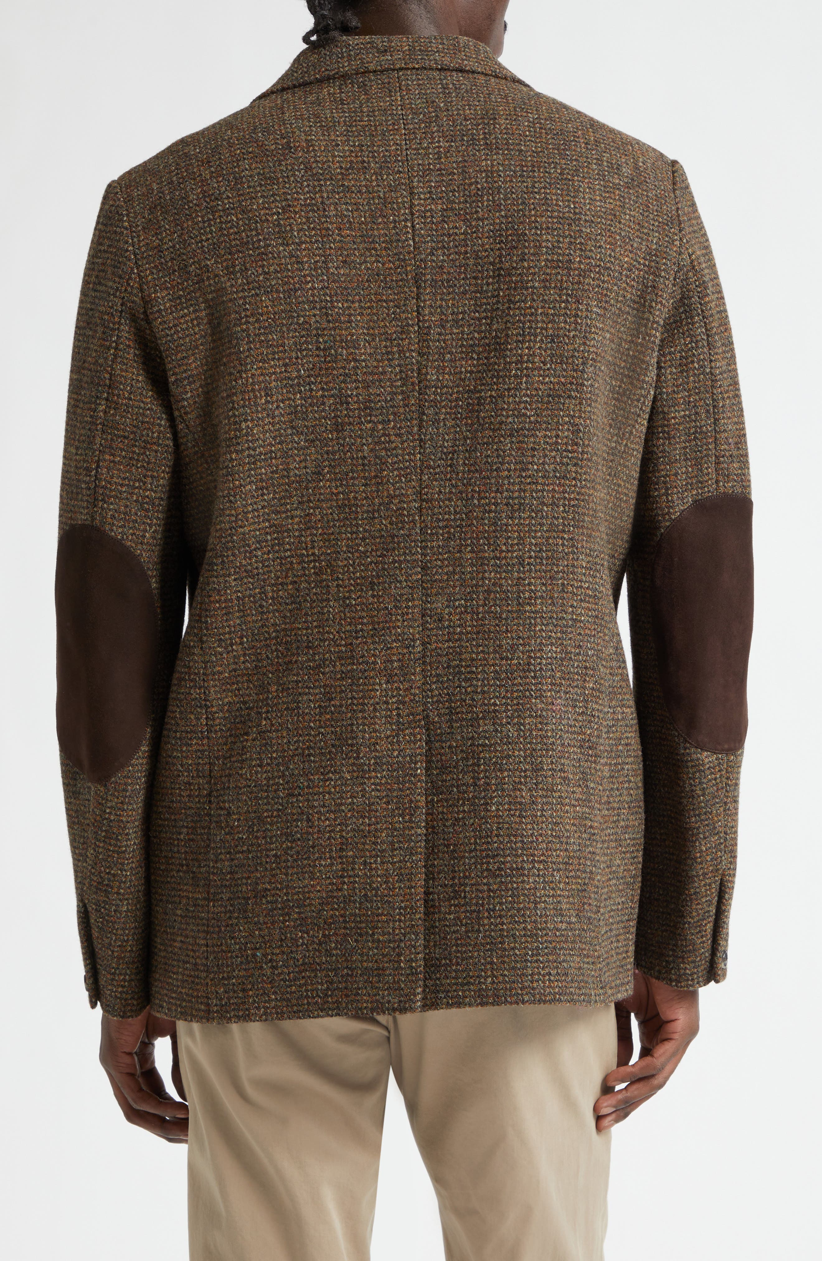 Harris Tweed Wool Sack Jacket - image 2