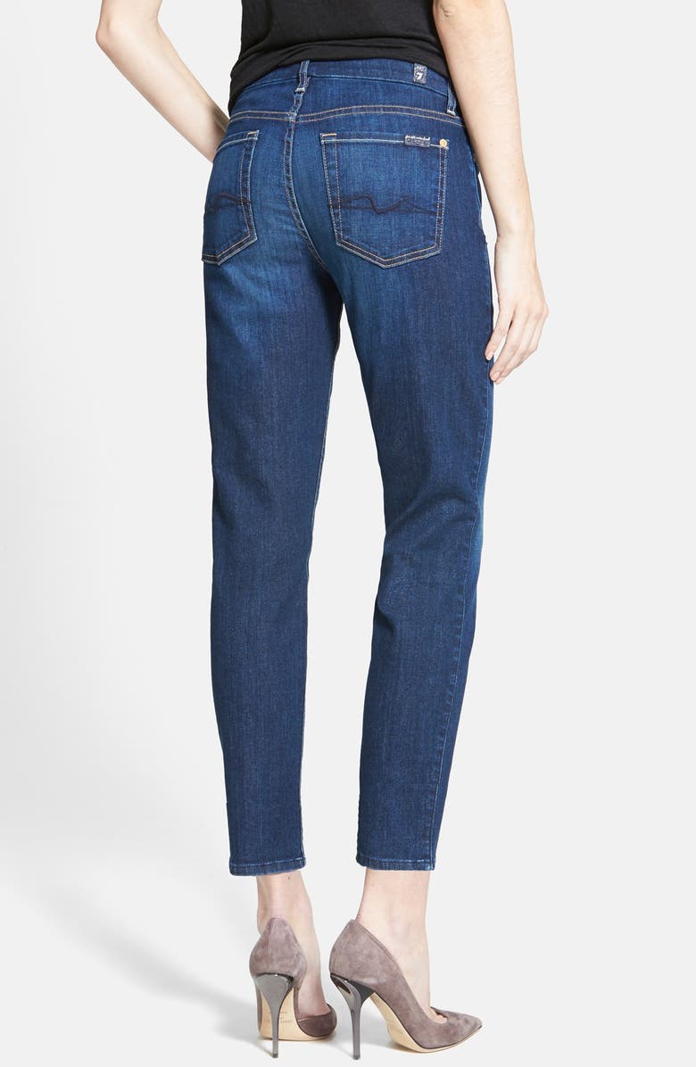 7 For All Mankind <sup>®</sup> 'Kimmie' Contour Waist Crop Jeans, Alternate, color,