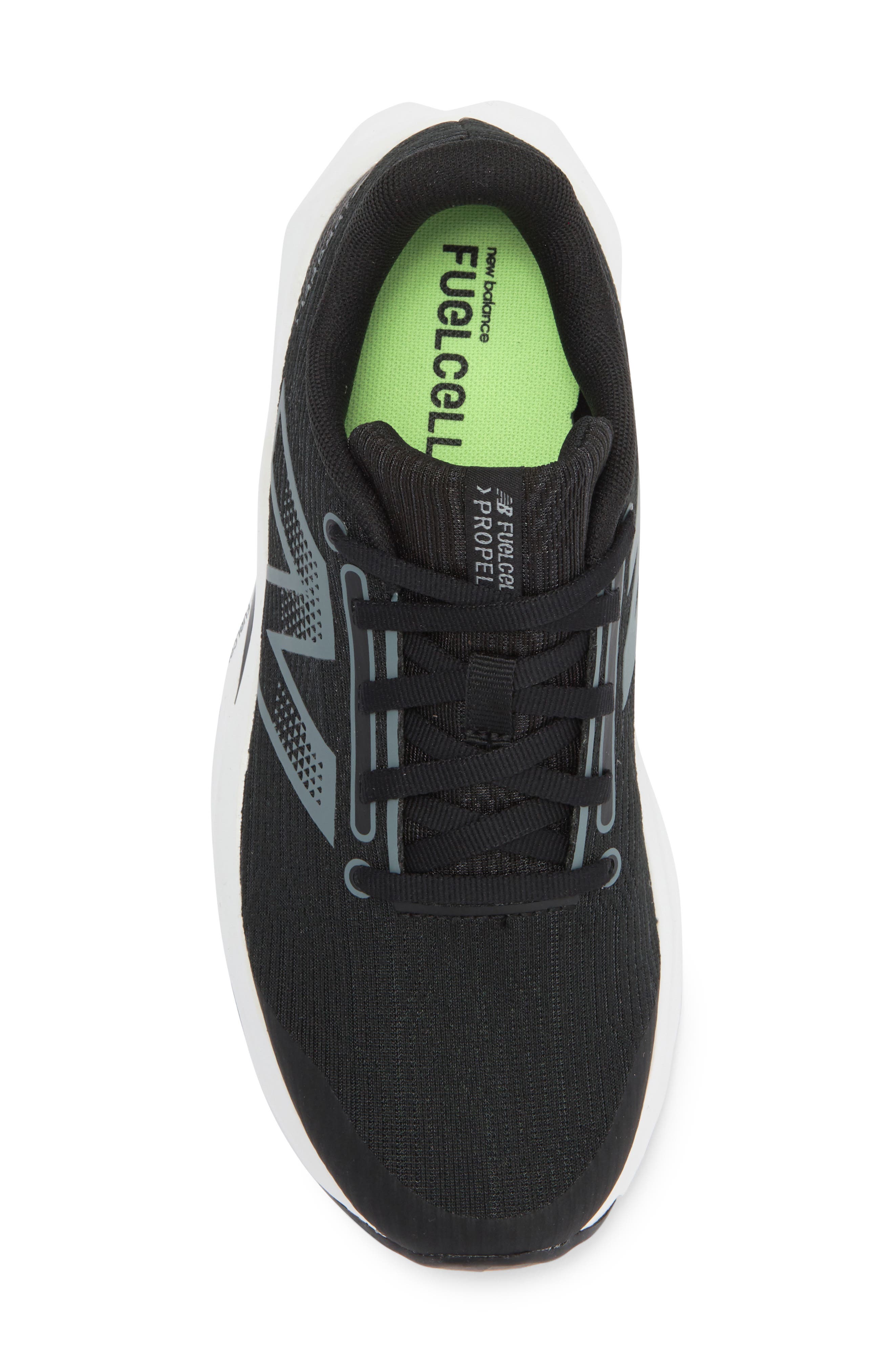 New Balance Kids' FuelCell Propel v5 Running Shoe, Alternate, color, Black/ Steel