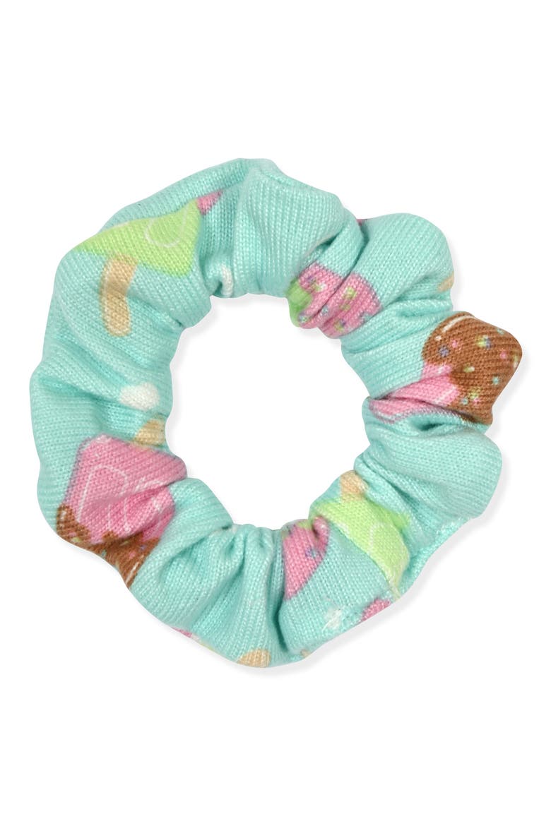 Kids' 2-Piece Fitted Pajamas & Scrunchie Set, Alternate, color, MINT