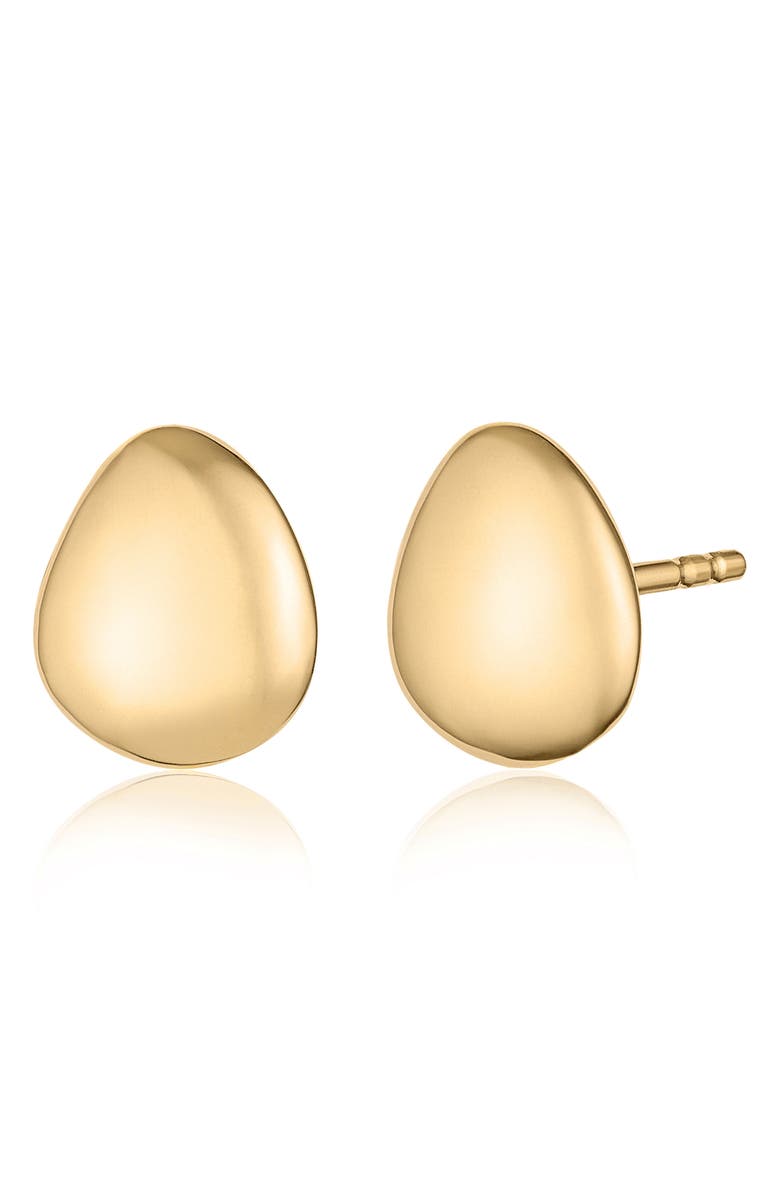 Monica Vinader Small Nura Pebble Stud Earrings, Main, color, 
