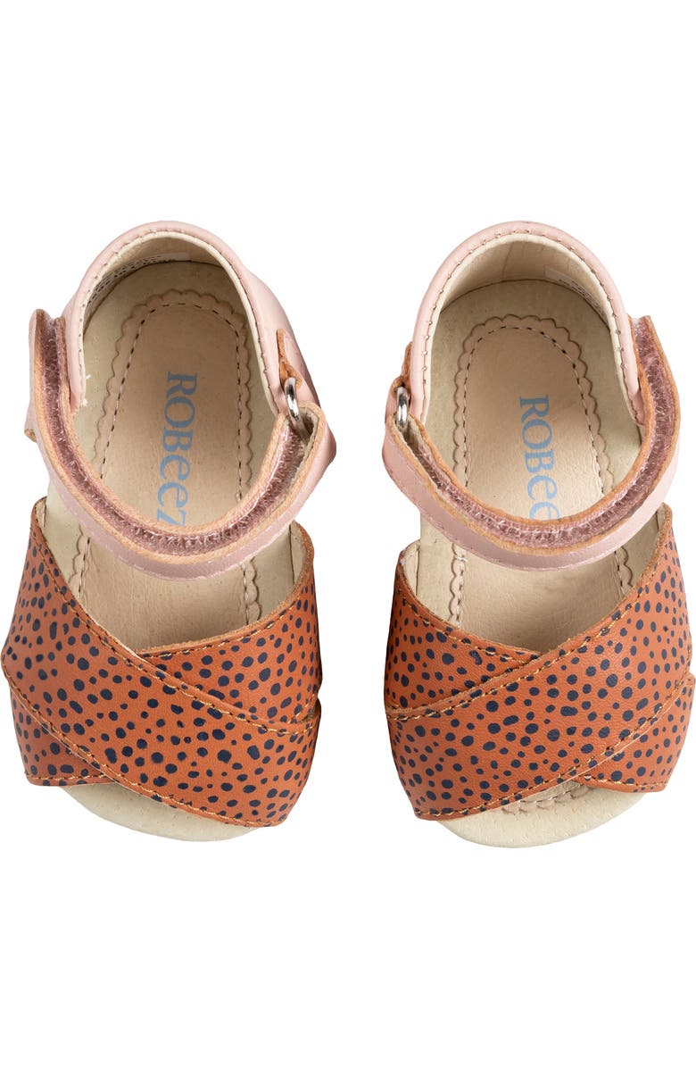 Robeez<sup>®</sup> Riley Crib Sandal, Alternate, color,