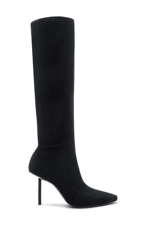 Whistler Pointed Toe Knee High Boot (Women)