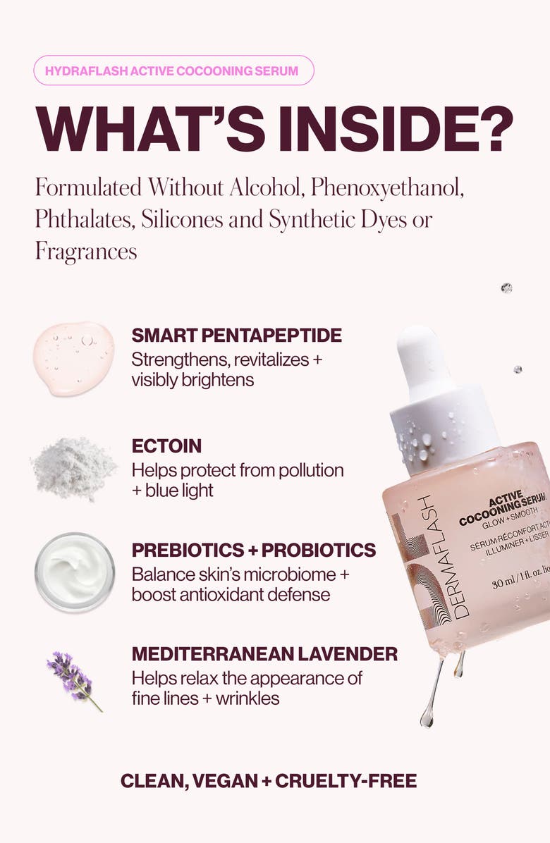DERMAFLASH HYDRAFLASH Cocooning Serum, Alternate, color, 