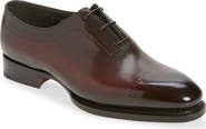 Santoni Zephyr Faux Cap Toe Wholecut Shoe