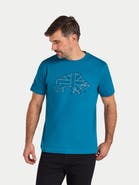 Raging Bull Stitch Embroidery Bull T-Shirt