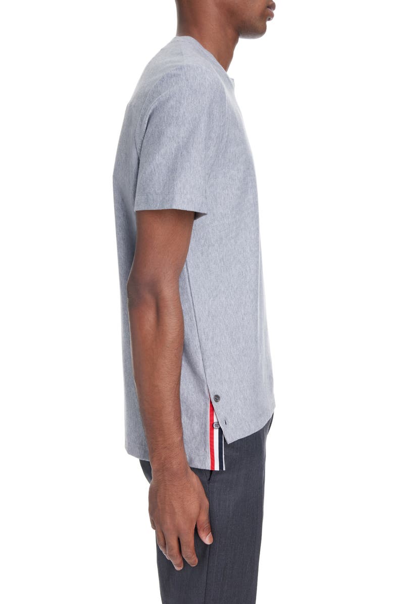 Thom Browne Stripe Cotton Jersey T-Shirt, Alternate, color, 