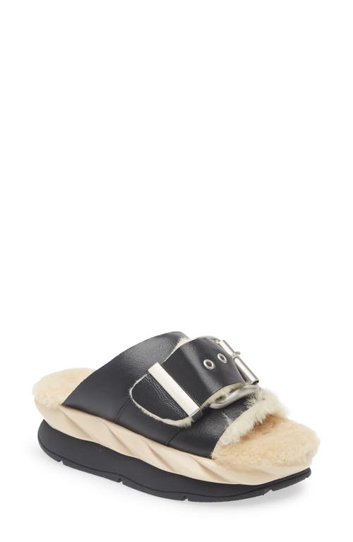 4ccccees Mellow Laze Platform Slide Sandal In Black