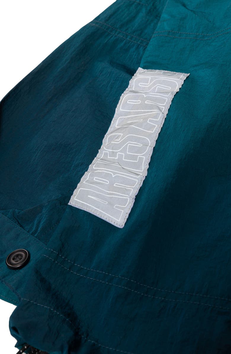 Aries Ombré Dyed Hooded Tech Windbreaker Jacket, Alternate, color, 