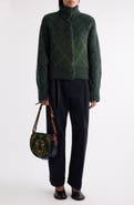 Dries Van Noten Partan Pleated Wool Blend Pants