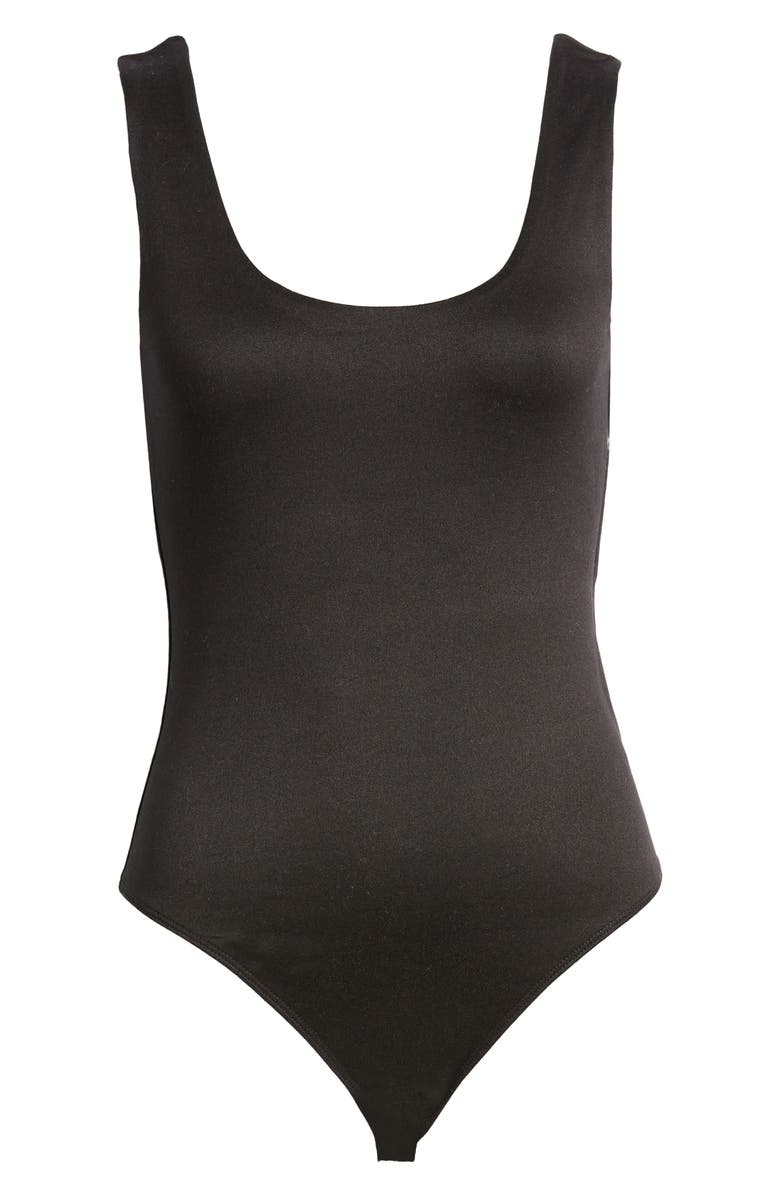 Open Edit Scoop Neck Bodysuit, Alternate, color, 