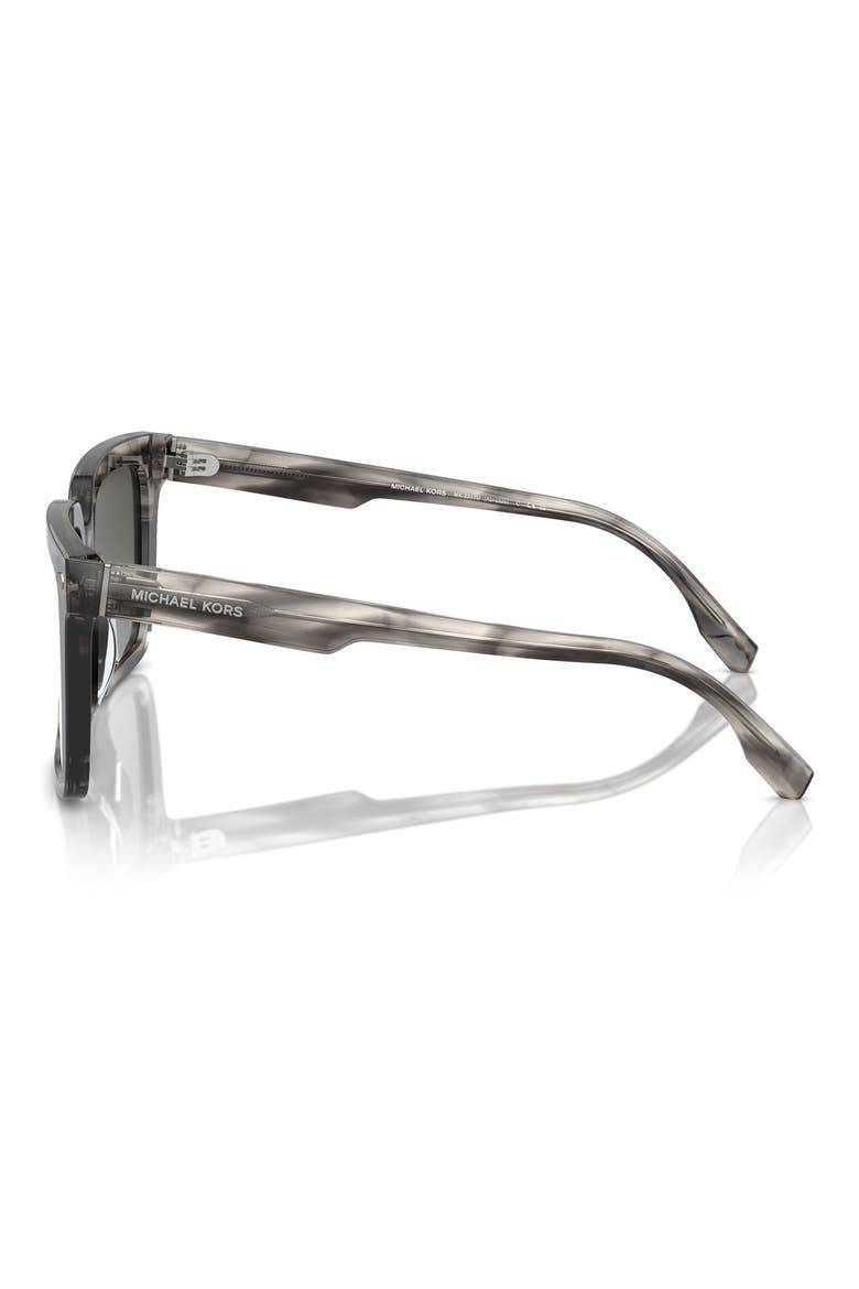 Abruzzo 55mm Square Sunglasses, Alternate, color, BLACK GREY