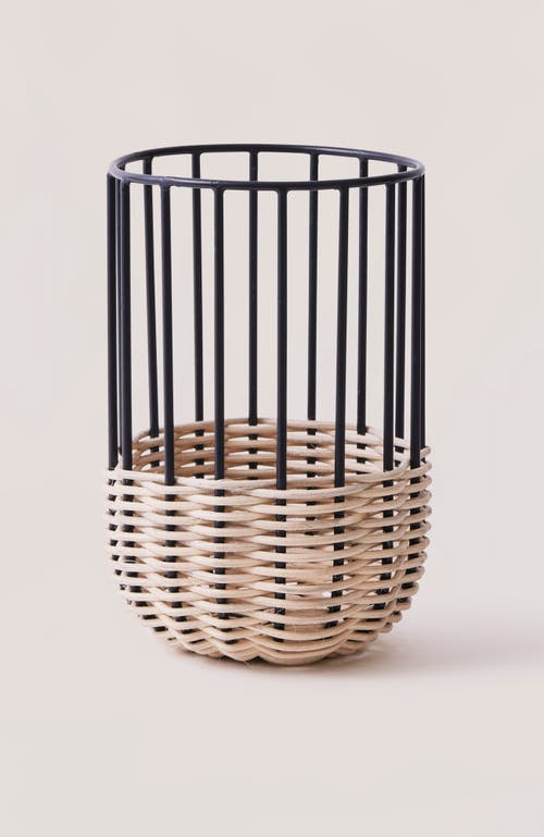 Fleck Cabo Kitchen Utensil Holder In Black