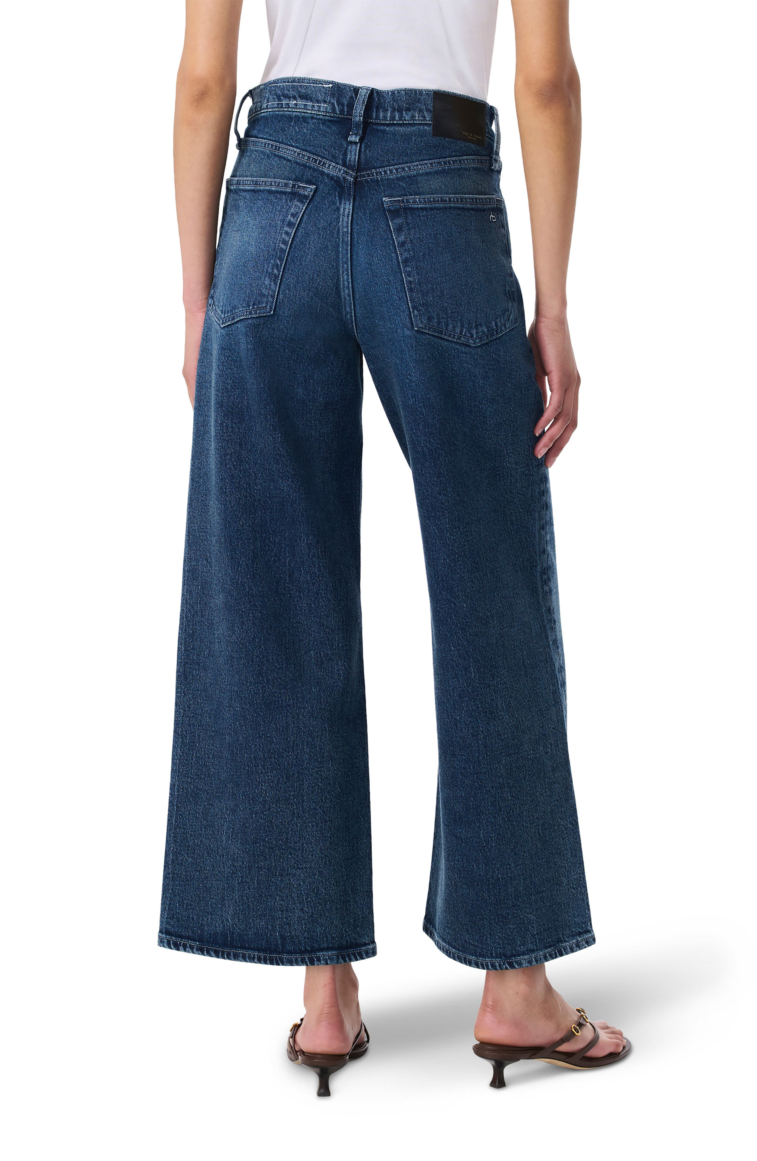 Andi High Waist Ankle Wide Leg Jeans - image 2