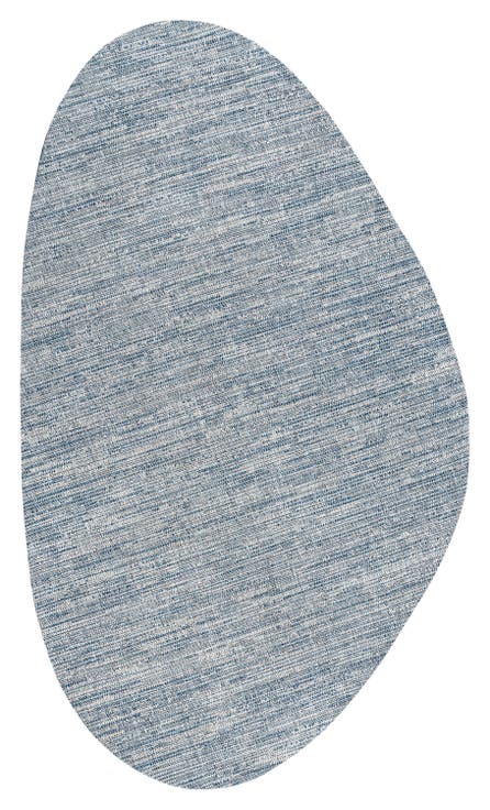Callan Modern Rustic Abstract Indoor/Outdoor Shaped Area Rug