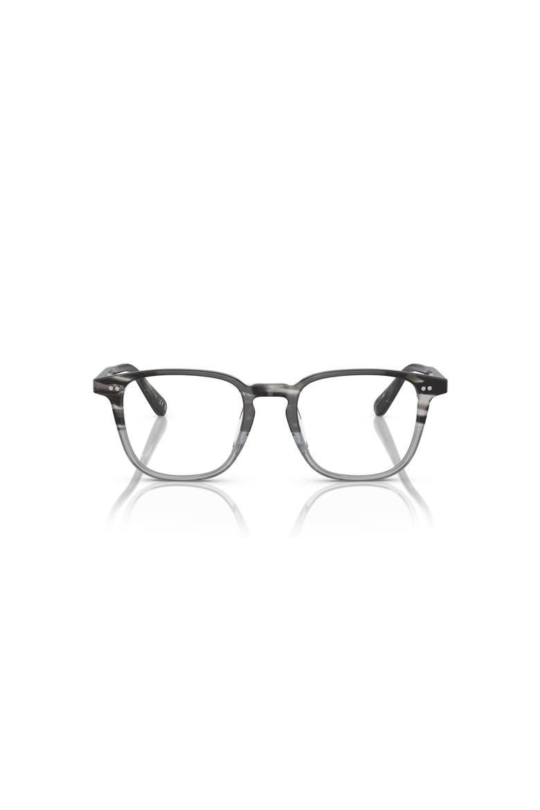 48mm Rectangle optical glasses, Alternate, color, Grey