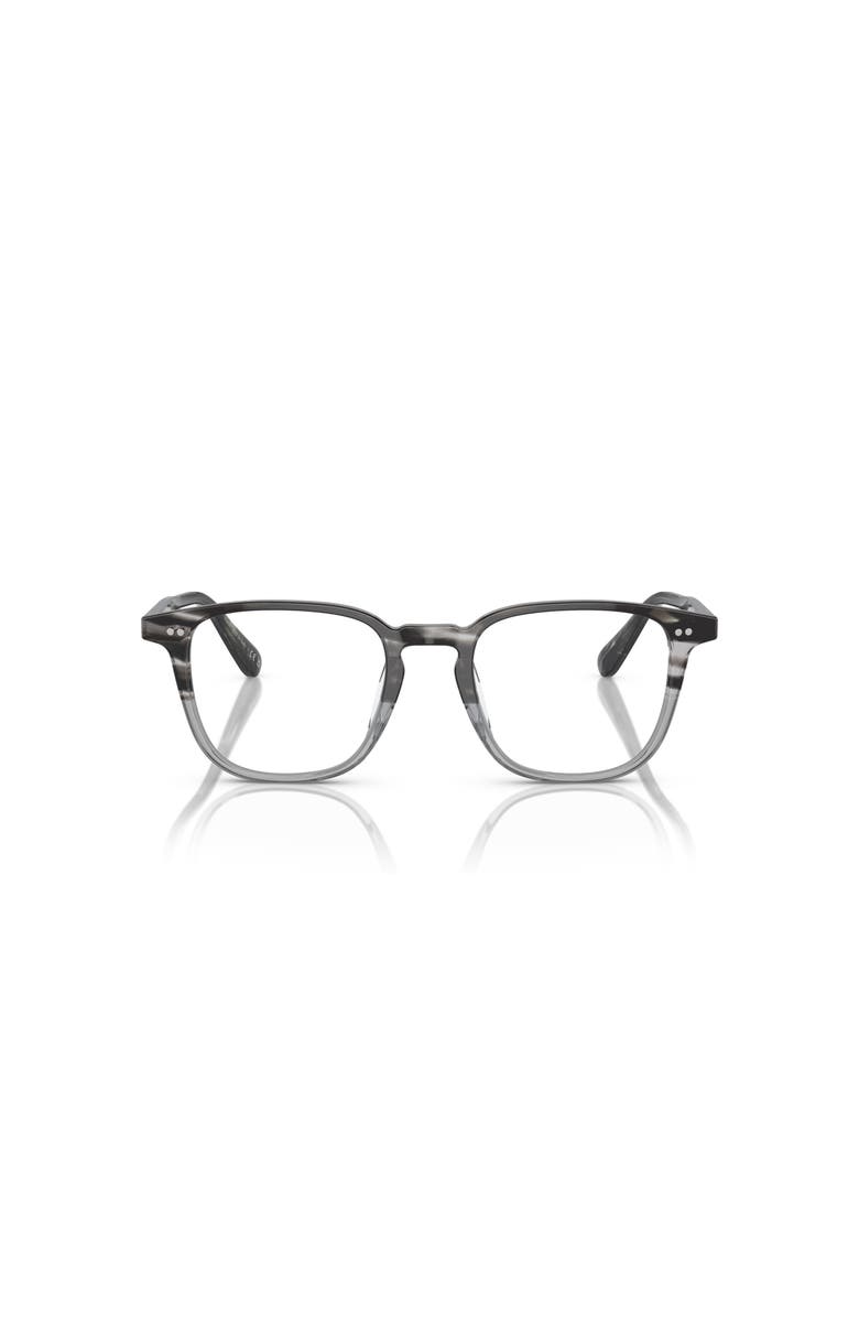 Oliver Peoples 48mm Rectangle optical glasses, Alternate, color, Grey