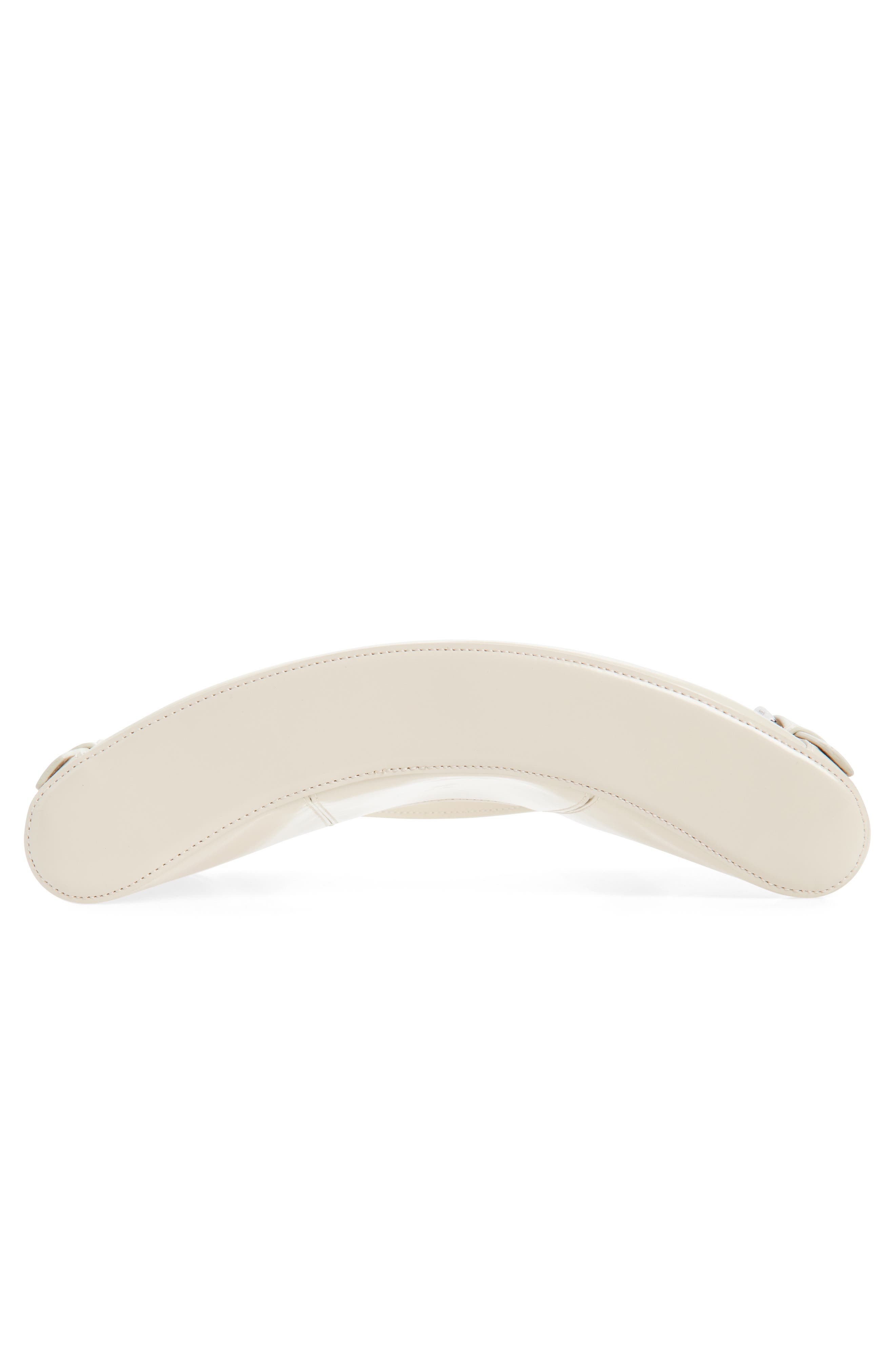 Coperni Ergonomic Leather East/West Shoulder Bag, Alternate, color, Beige Bei