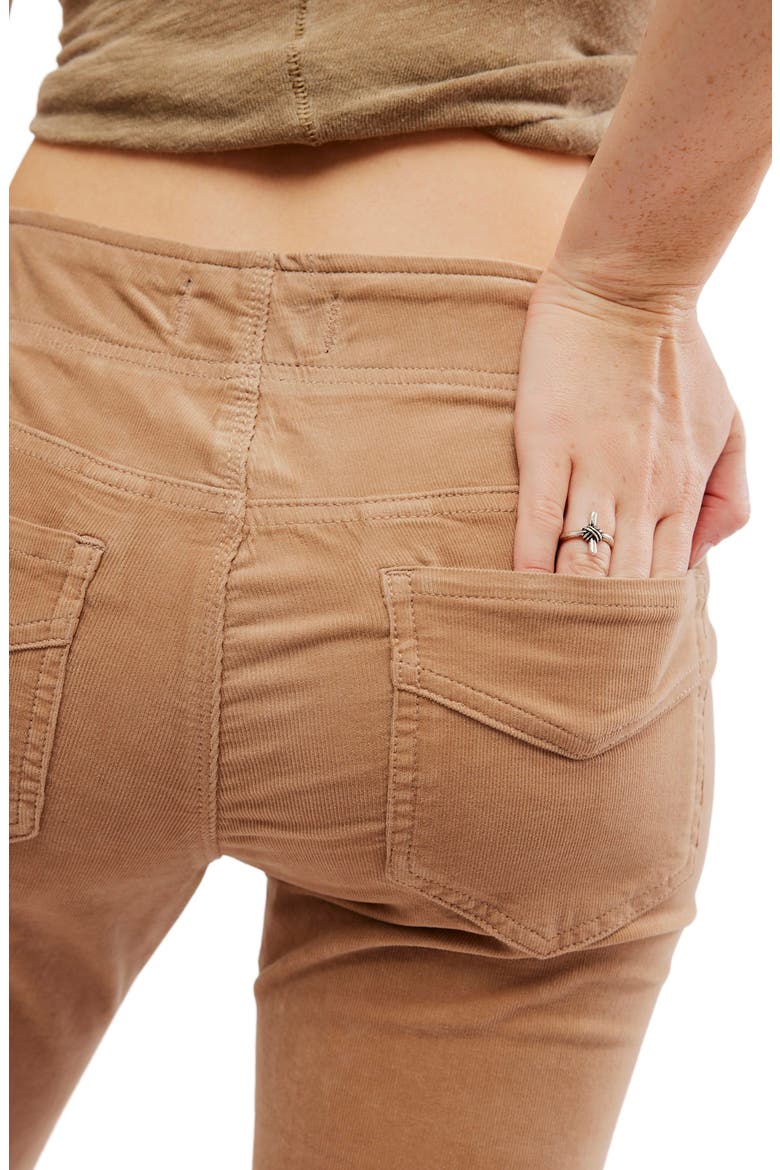 Penny Corduroy Flare Pants, Alternate, color, NATURAL