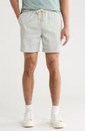 Marine Layer Saturday 6-Inch Drawstring Beach Shorts