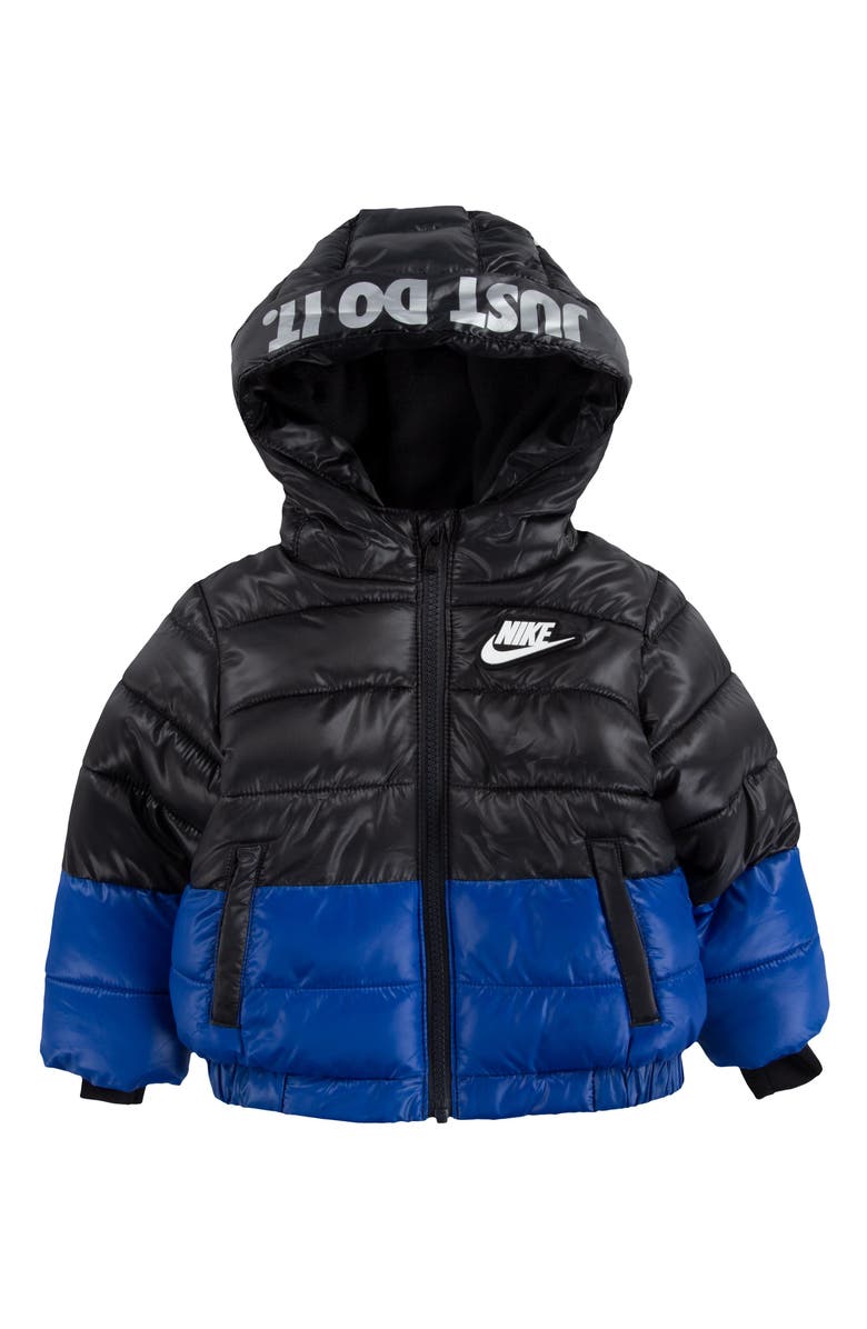 Nike Colorblock Puffer Jacket, Main, color, 