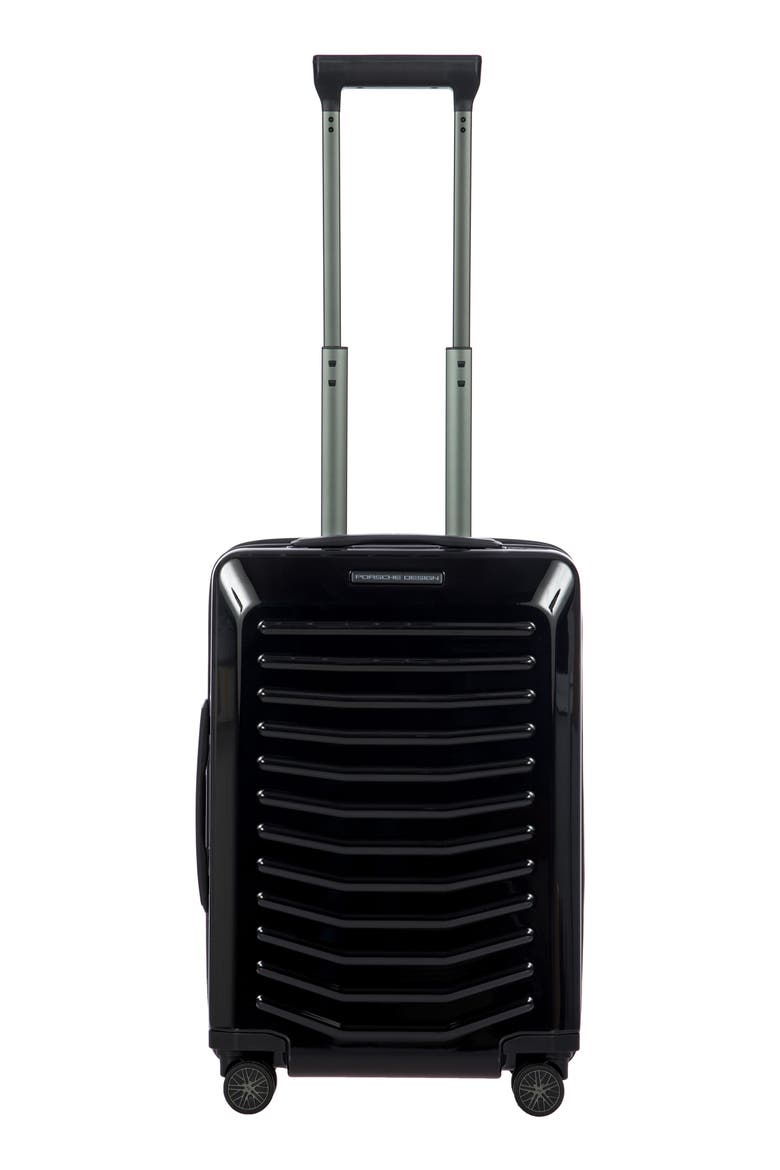 Roadster 21-Inch Hardside Carry-On Luggage, Main, color, SHINY BLACK