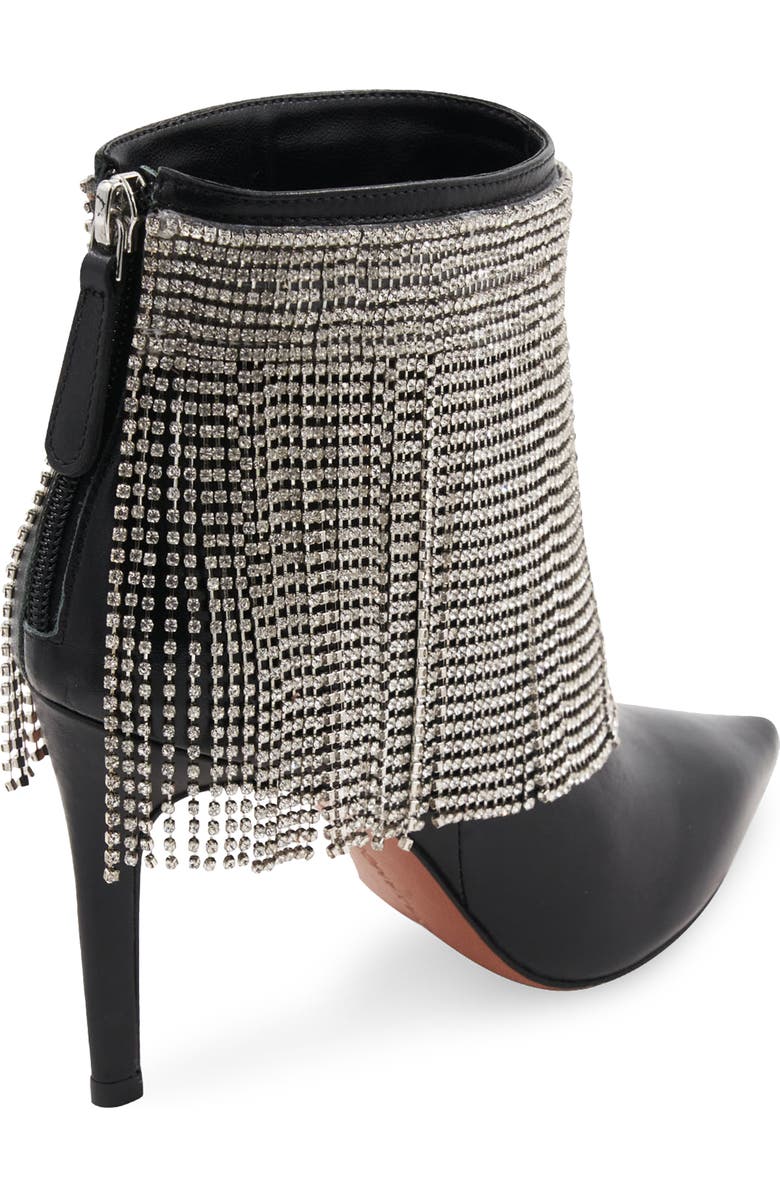 BCBGMAXAZRIA Tandi Fringe Pointed Toe Bootie, Alternate, color,