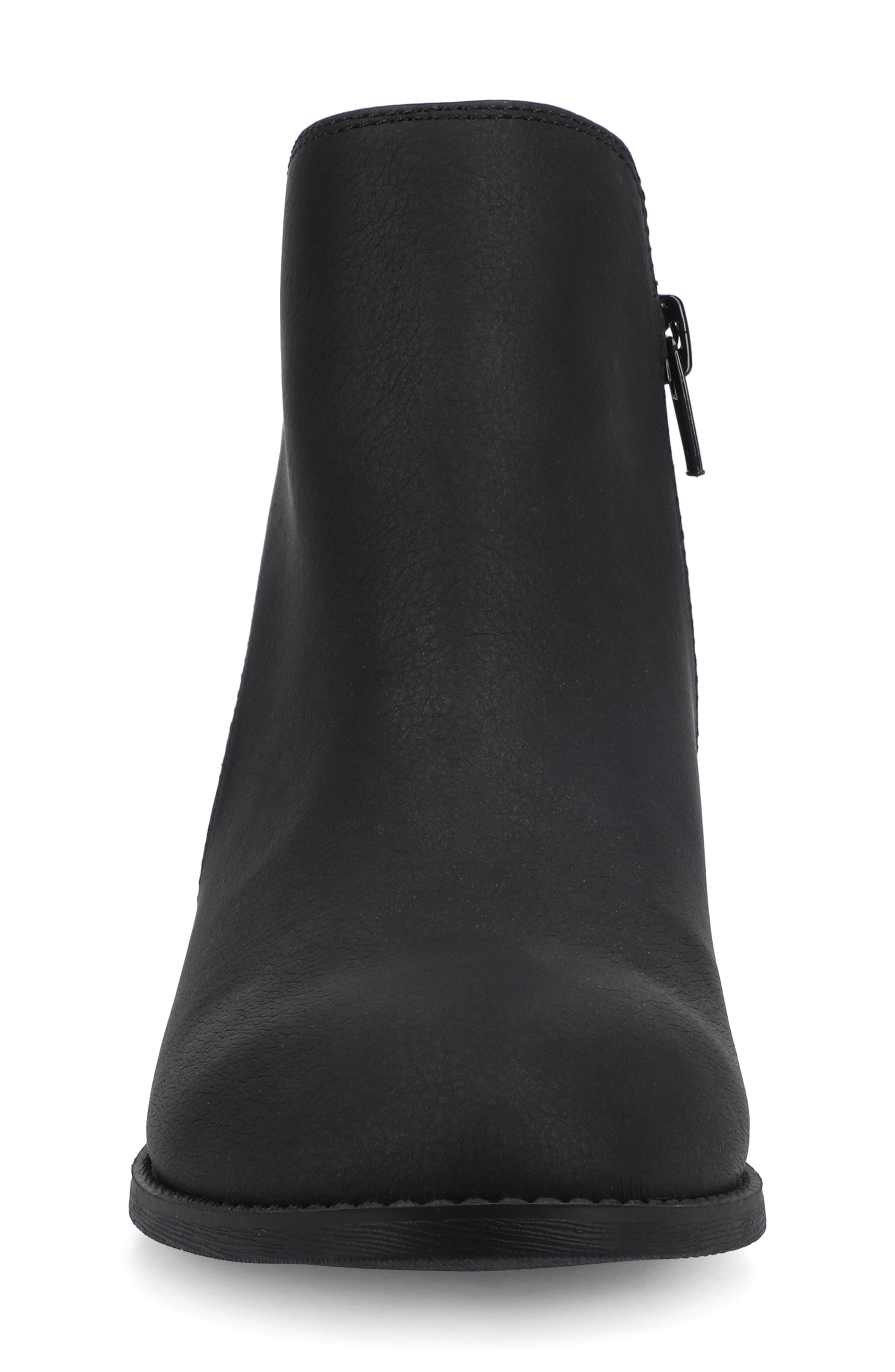 Journee Collection Solarah Ankle Boot, Alternate, color, Vintage Black