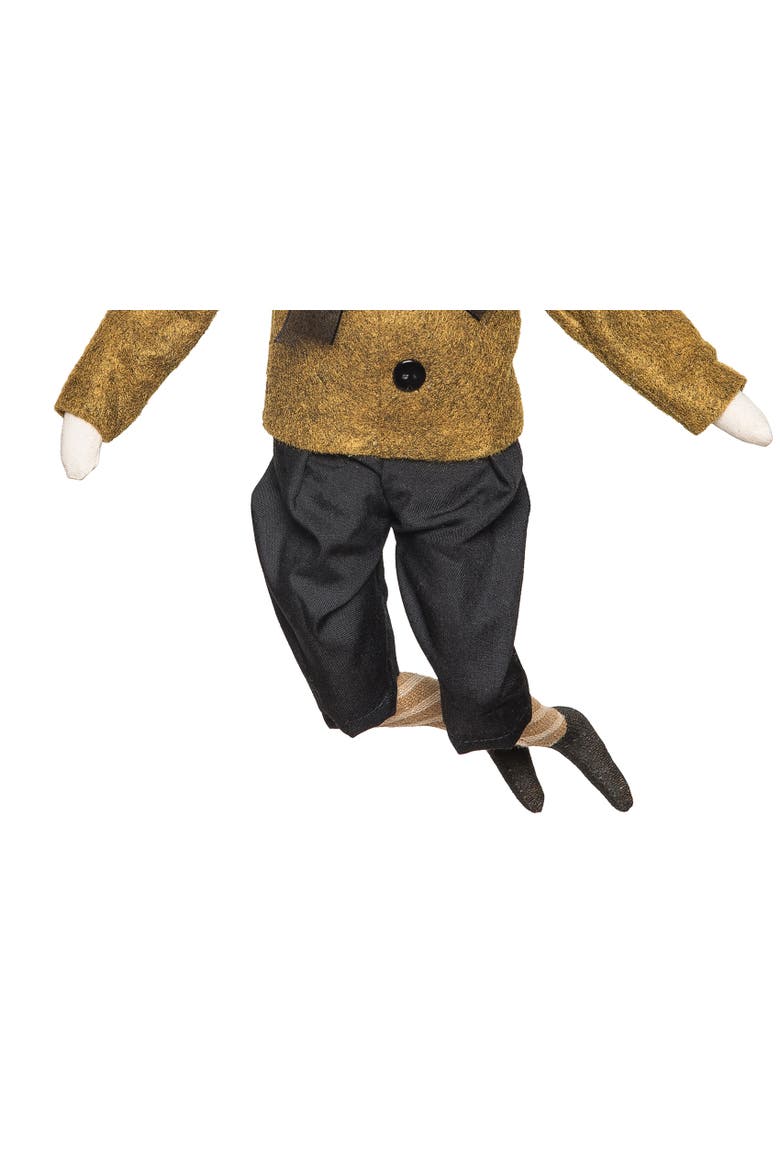 Fester Monster Frankenstein Halloween Joe Spencer Gathered Traditions Figurine, Alternate, color, Green