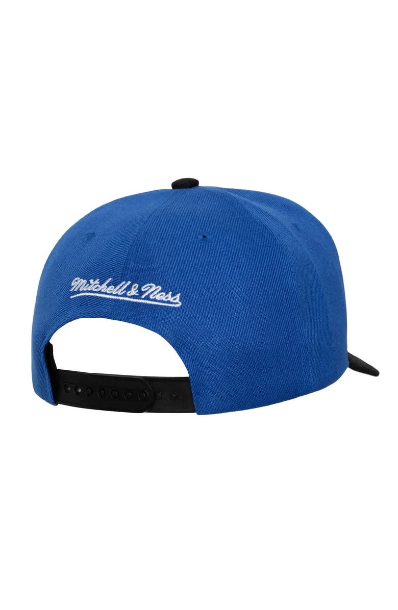 Mitchell & Ness Men's Mitchell & Ness Blue/Black New York Knicks Underarch Two-Tone Pro Crown Snapback Hat, Alternate, color, Blue