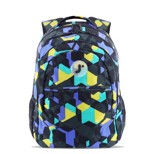 J World Cornelia Kids School Backpack in Cubes  product