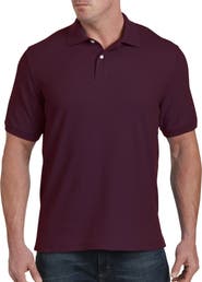 Harbor Bay by DXL Big & Tall Piqué Polo Shirt