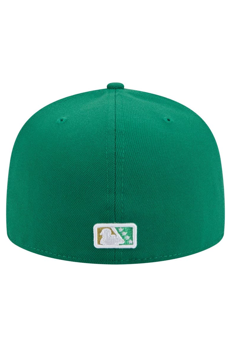 Men's New Era Green Charlotte Knights Copa de la Diversión 59FIFTY Fitted Hat, Alternate, color, Green