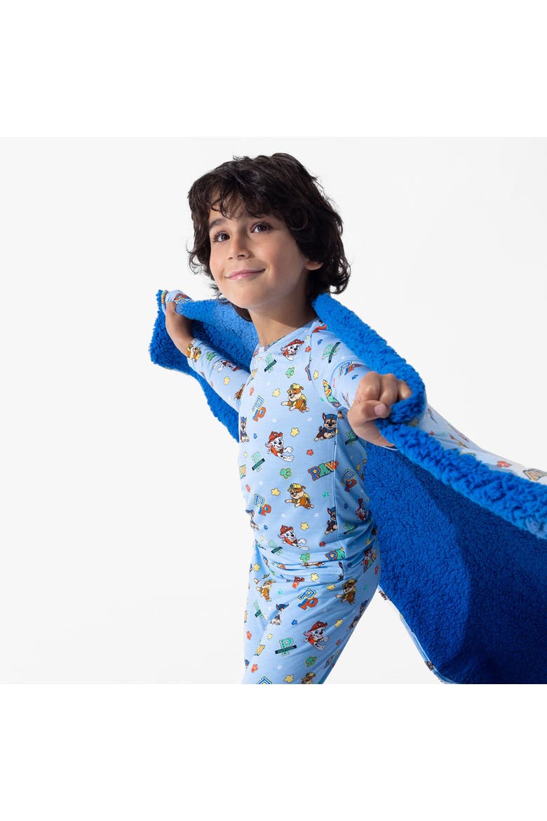 Kids' PAW Patrol Varsity Blue Set of 2 Piece Pajamas, Alternate, color, PAW Patrol: Varsity Blue