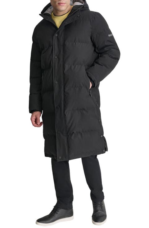 Zip Front Longline Puffer